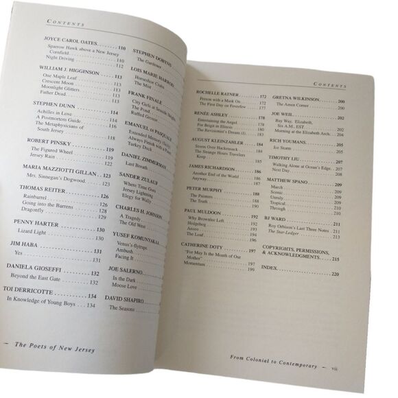 The Poets of New Jersey From Colonial to Contemporary Paperback 2005 W Whitman. - Picture 4 of 16